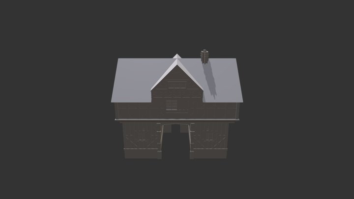 renderman timeless challenge house 3D Model