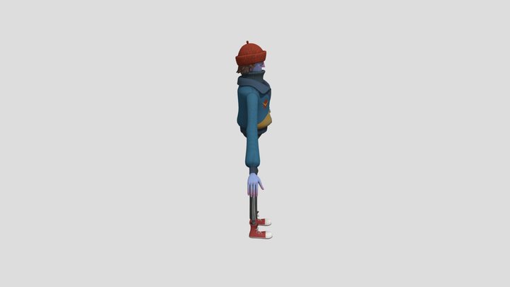 Better texture Jacob Hello Neighbor 3 Prototype 3D Model