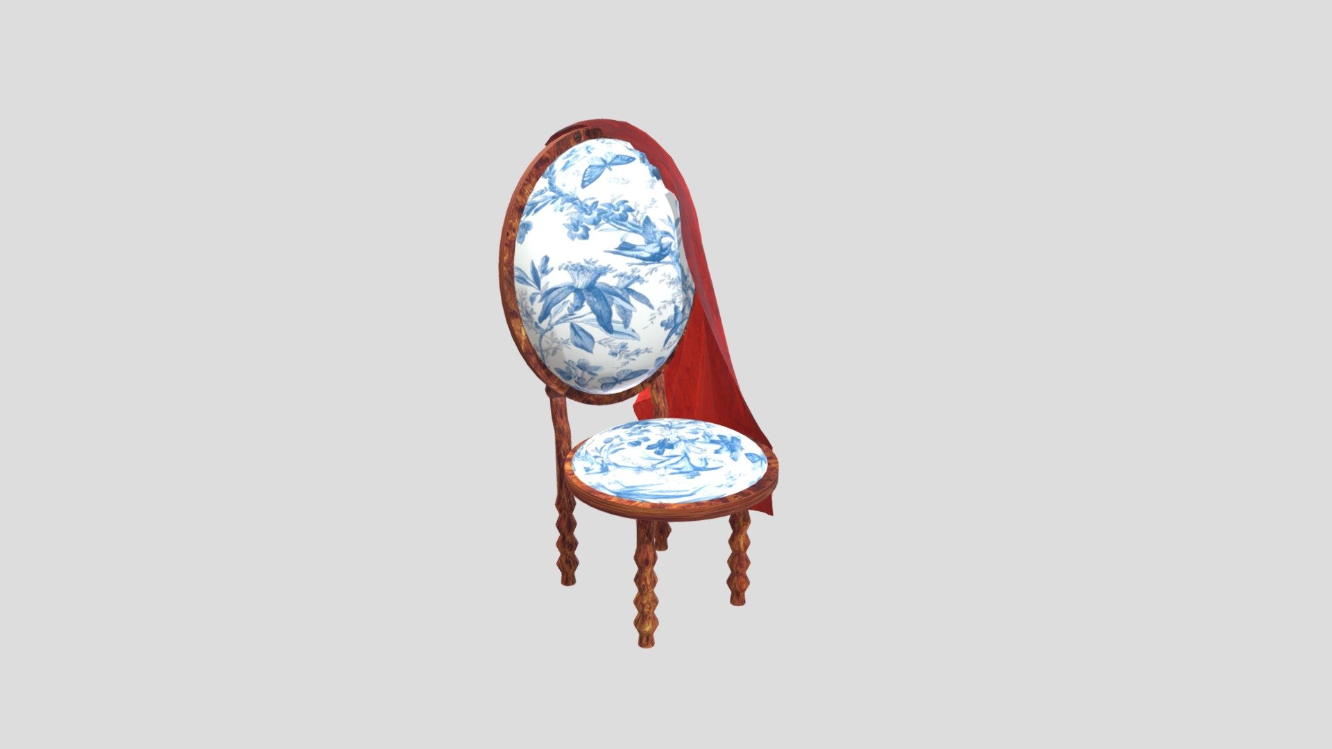 Chair with Rug
