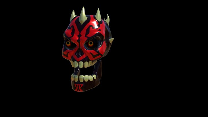 Darth Maul´s Skull 3D Model