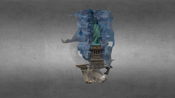 Statue of liberty-reconstruction google imgs 3D Model