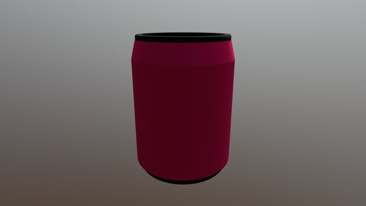 Cola can practice 3D Model
