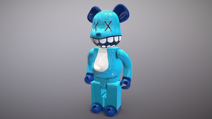 Maya | Be@rbrick - Kaw 3D Model