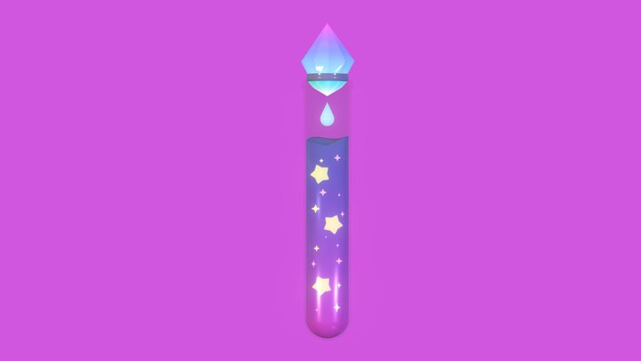 Poção de estrelas ✨🧪 (Potion of Stars) 3D Model