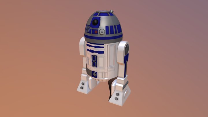 R2D2 3D Model