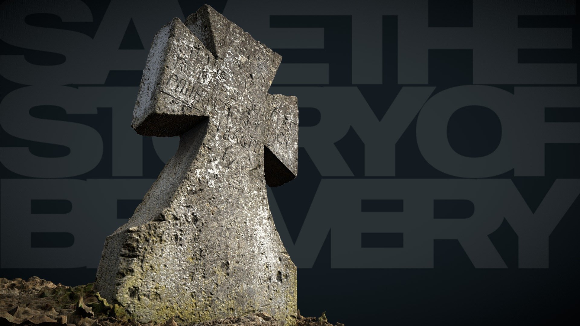 1856 Cossack Cross 13 - Kuialnyk cemetery — Sketchfab embed 3D viewer