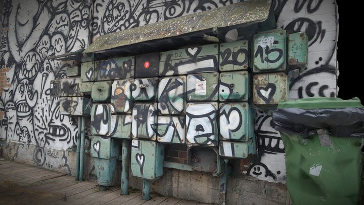 Gdansk, Shipyard, Electric Boxes – Modello 3D gratuito STL