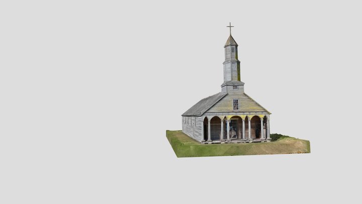 Iglesia Jesús Nazareno de Aldachildo 3D Model