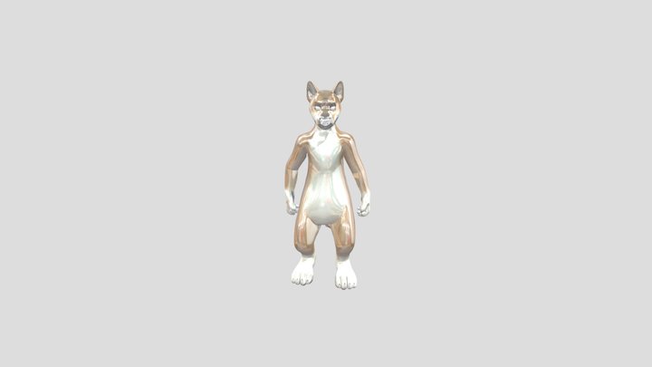 Cute-furry-puppy 3D Model