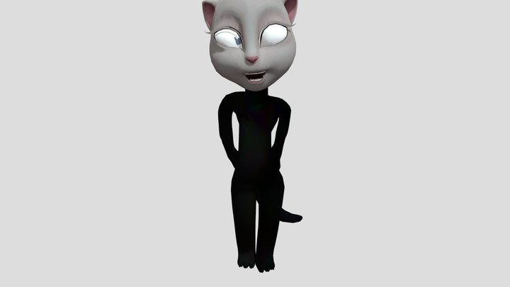 Angela tall body poke (IOS) 3D Model