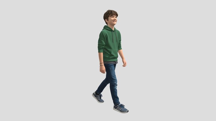 Joyful Stride – Kostenloses 3D-Modell STL