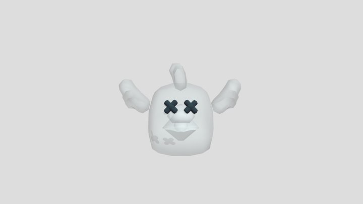 Chicken gun rudy death animation 3D Model