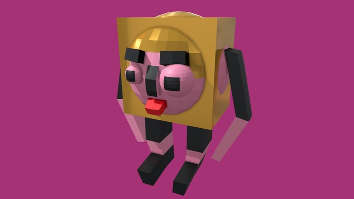 character pers human for game – Modello 3D gratuito STL