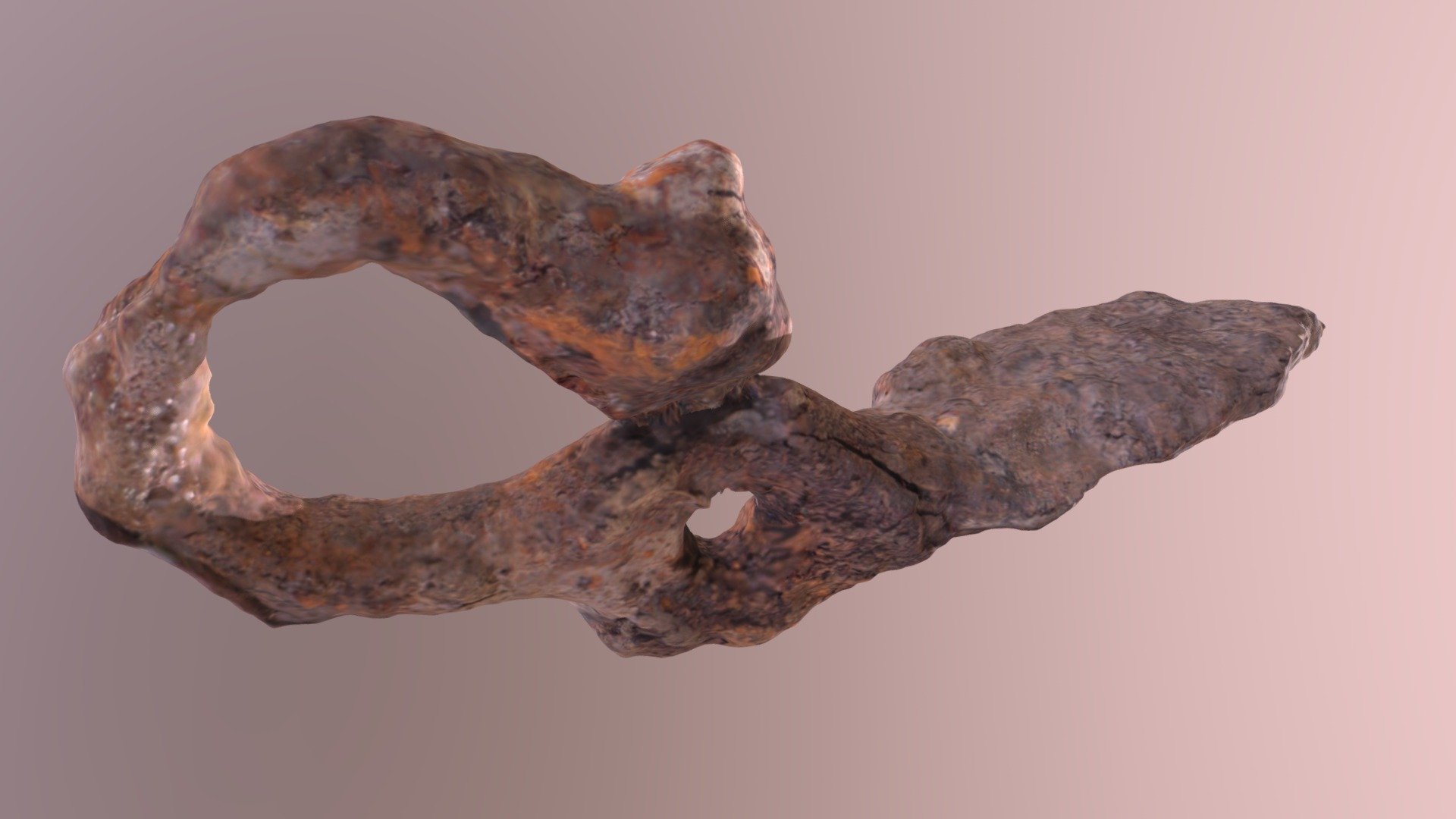 Pendant on the nose of the horse 01