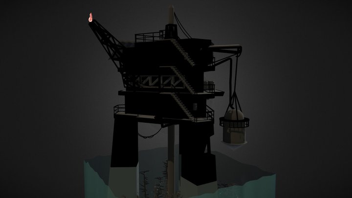 DAE Diorama - RUSTBORN 3D Model