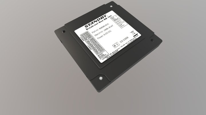 Standby Breaker Box 101 3D Model