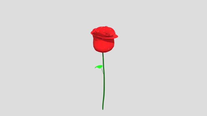 Rose 3D Model