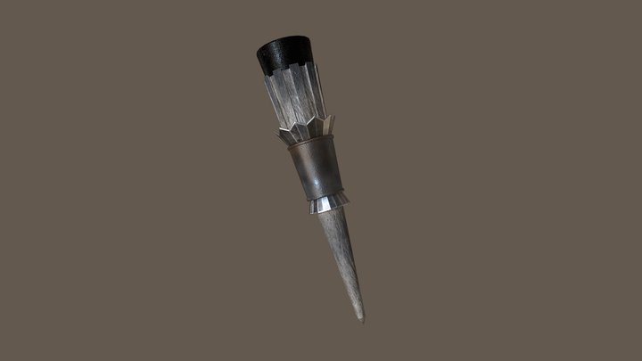 Torch1 OBJ low 3D Model