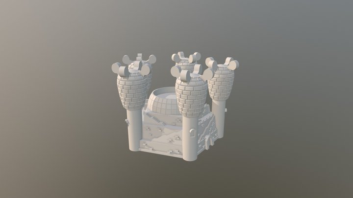 Citadelle2 3D Model