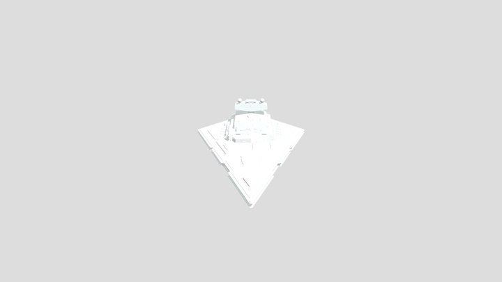 Imperial star destroyer 3D Model