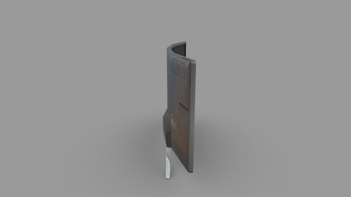 Weathers_Computer&StandProp 3D Model