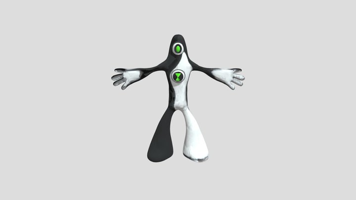 Shadowman (Ben 10) – Modello 3D gratuito STL