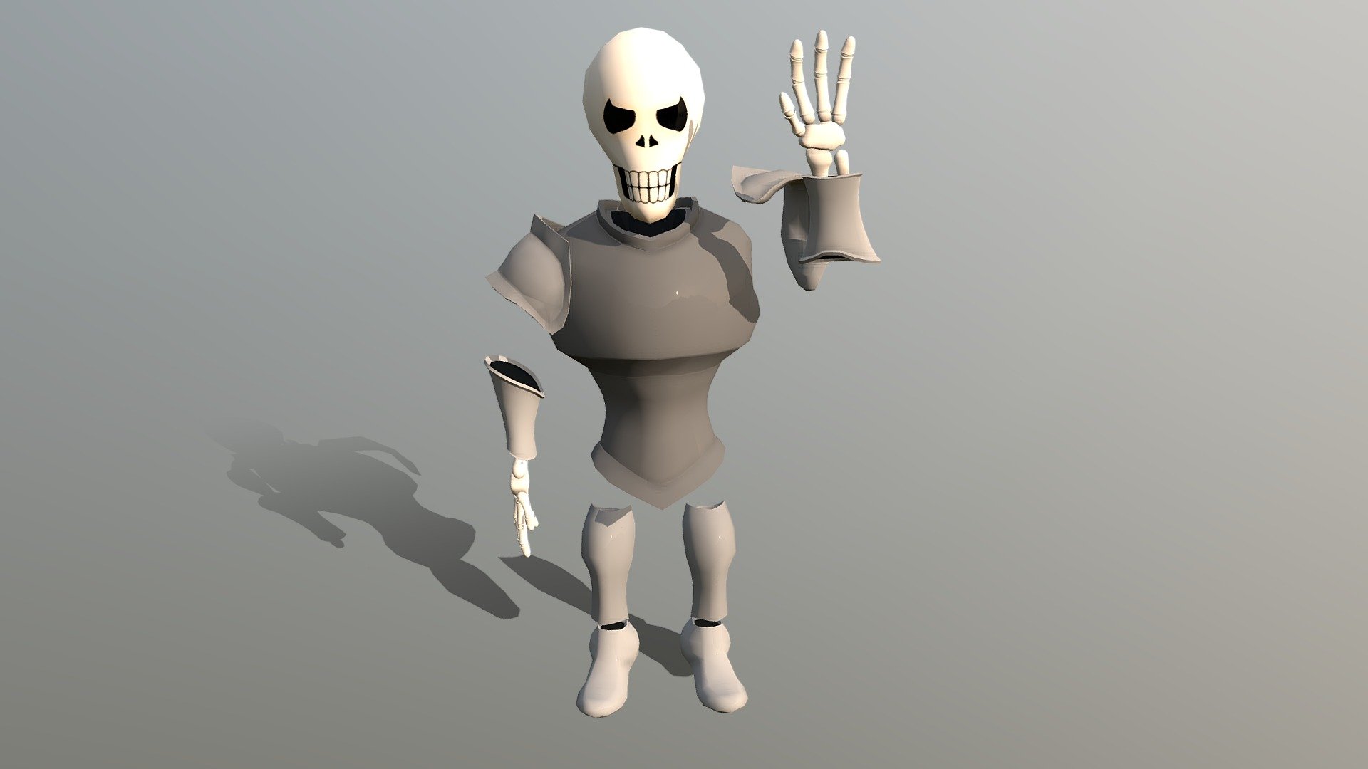 Skully the dead knight 3D model by BConnolly [71a3387] Sketchfab