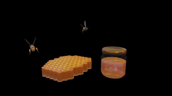 Honey 3D Model