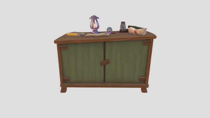 Stylized Hard Surface Objects 3D Model
