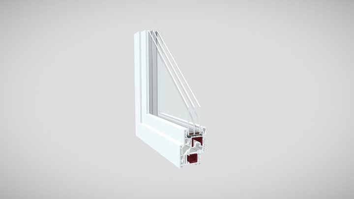 INOVA+ DÜZ_KANAT / INOVA+ SASH 3D Model