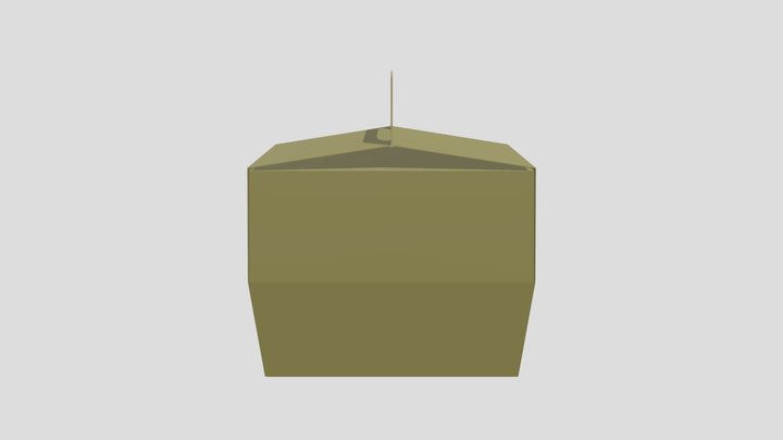 Caja cerrada 3D Model