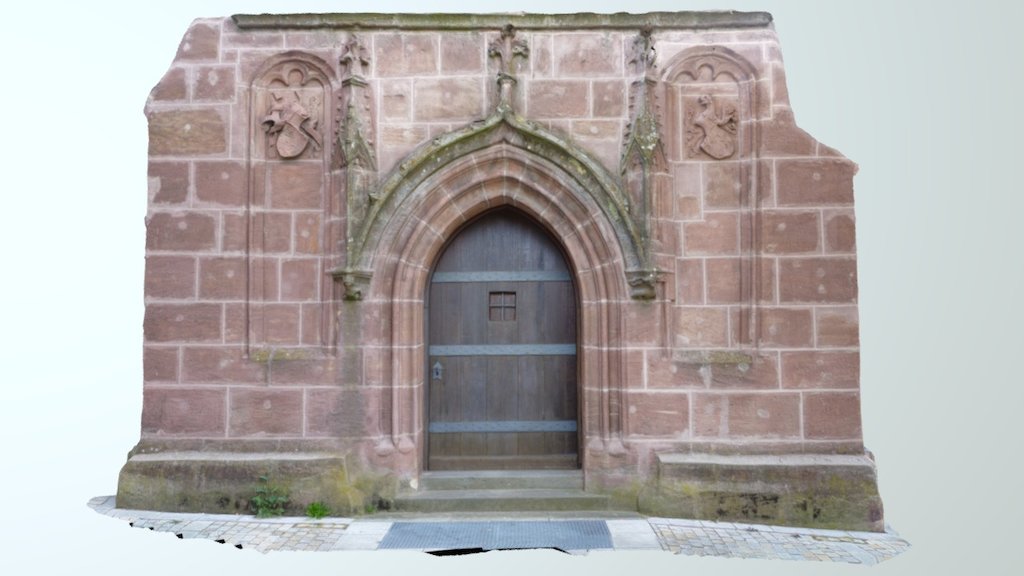 Door St. Rochus Church Zirndorf