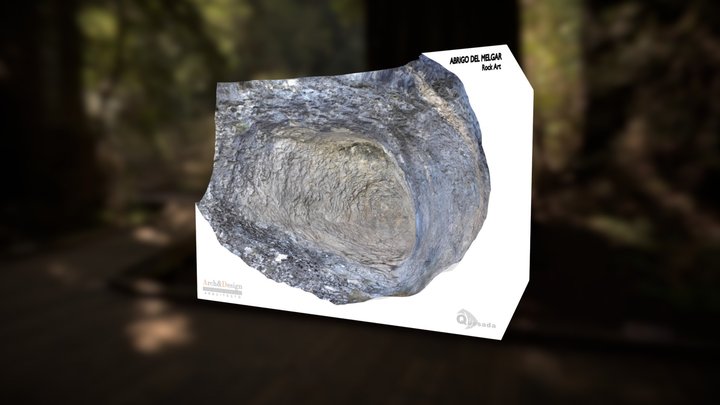Abrigo del Melgar. Rock Art 3D Model