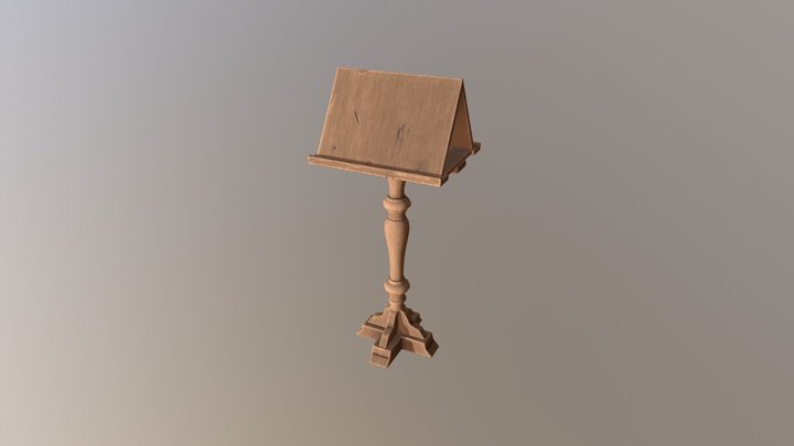 Lectern 3D Model