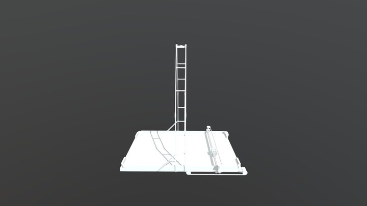 エアーホッケーマシン 3D Model