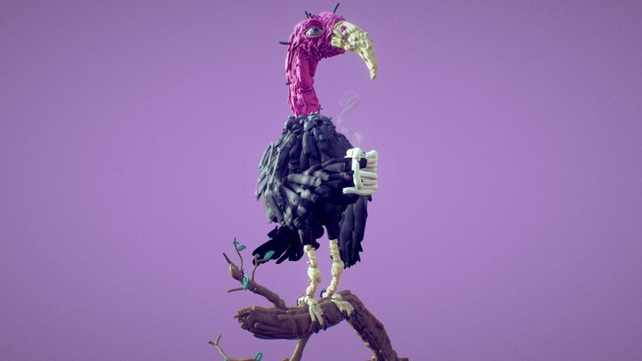 Birdo 3D Model
