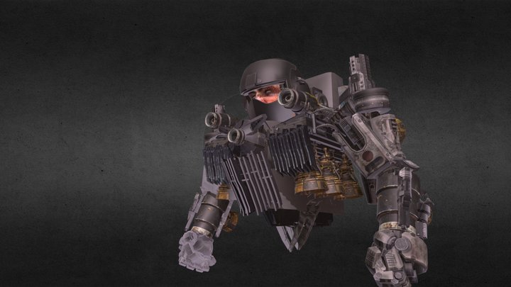 G Toilet (Strider) 3D Model