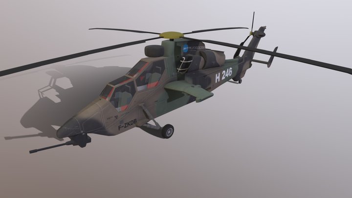 Eurocopter EC665 "Tigre" – Modello 3D gratuito STL