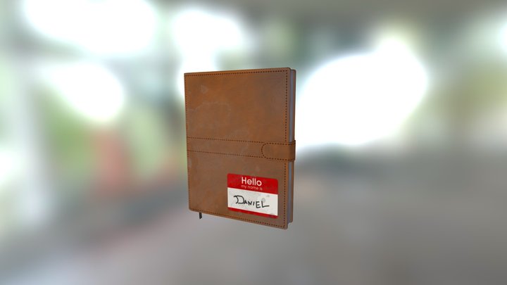 Notebook.obj 3D Model