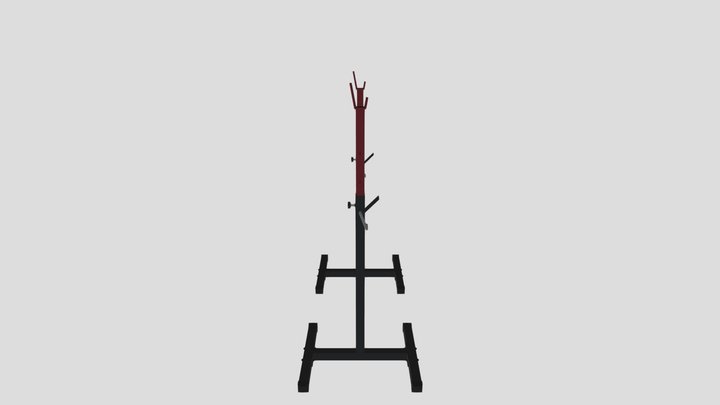 Bench Squat Racks Free 3D model