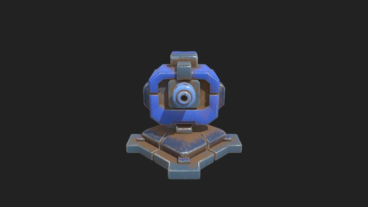 Turret ver.№4 3D Model
