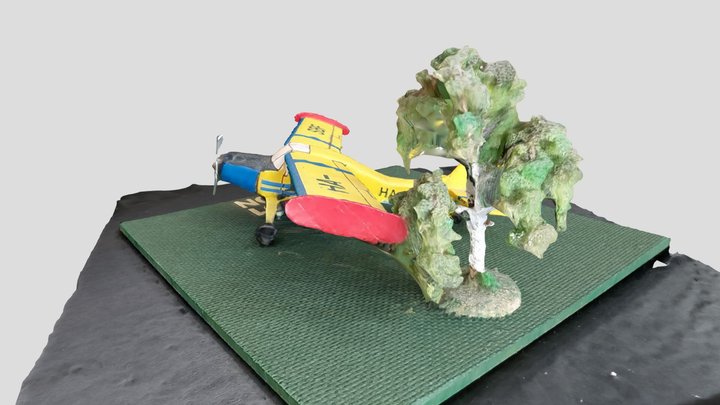 PZL 101A Gawron 3D Model