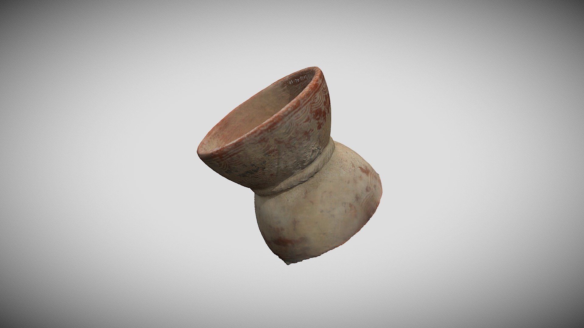 Vase en forme de coupe ouverte