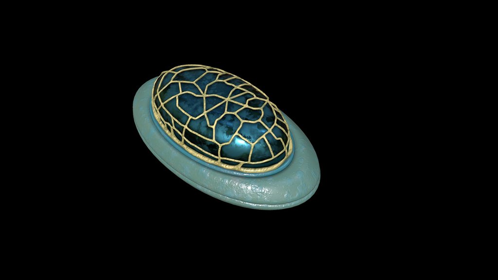 Alien Object Subnautica 2 style High Poly Nanite