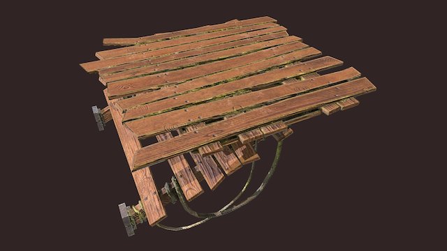 bridge platform 3D Model