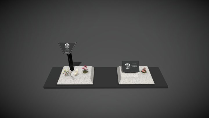 Lifestone - Zen Planter 3D Model
