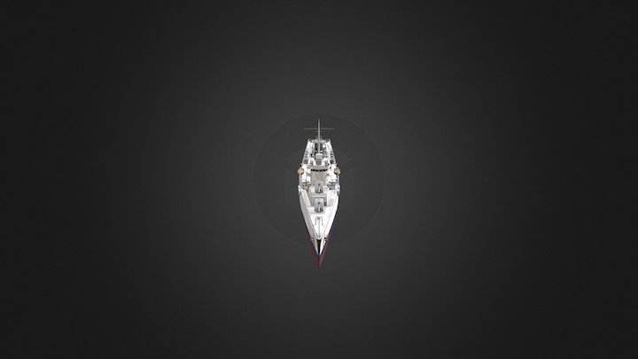 Destroyer DD-911 3D Model