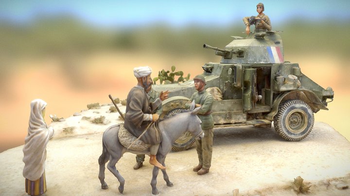 Panhard 165/175 TOE "où et combien?" – Modello 3D gratuito STL