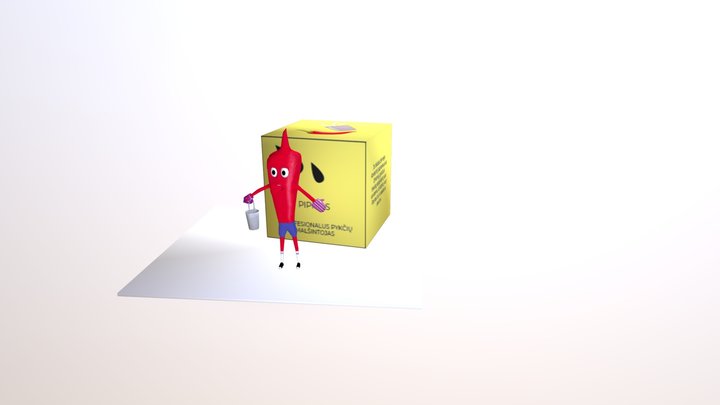 Packaging of Pipiras 3D Model