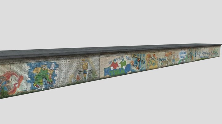 Graffiti 3D Model
